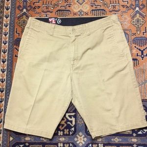 Volcom Stone Fairmont Chino 22" Shorts Sz 36